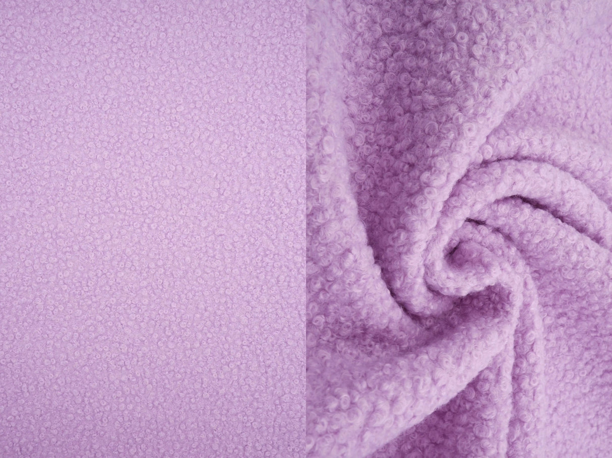 1 Yard Two Tone Fake Wool Knit Fabric 320 GSM, 58/60'' Wide 100% Polyester