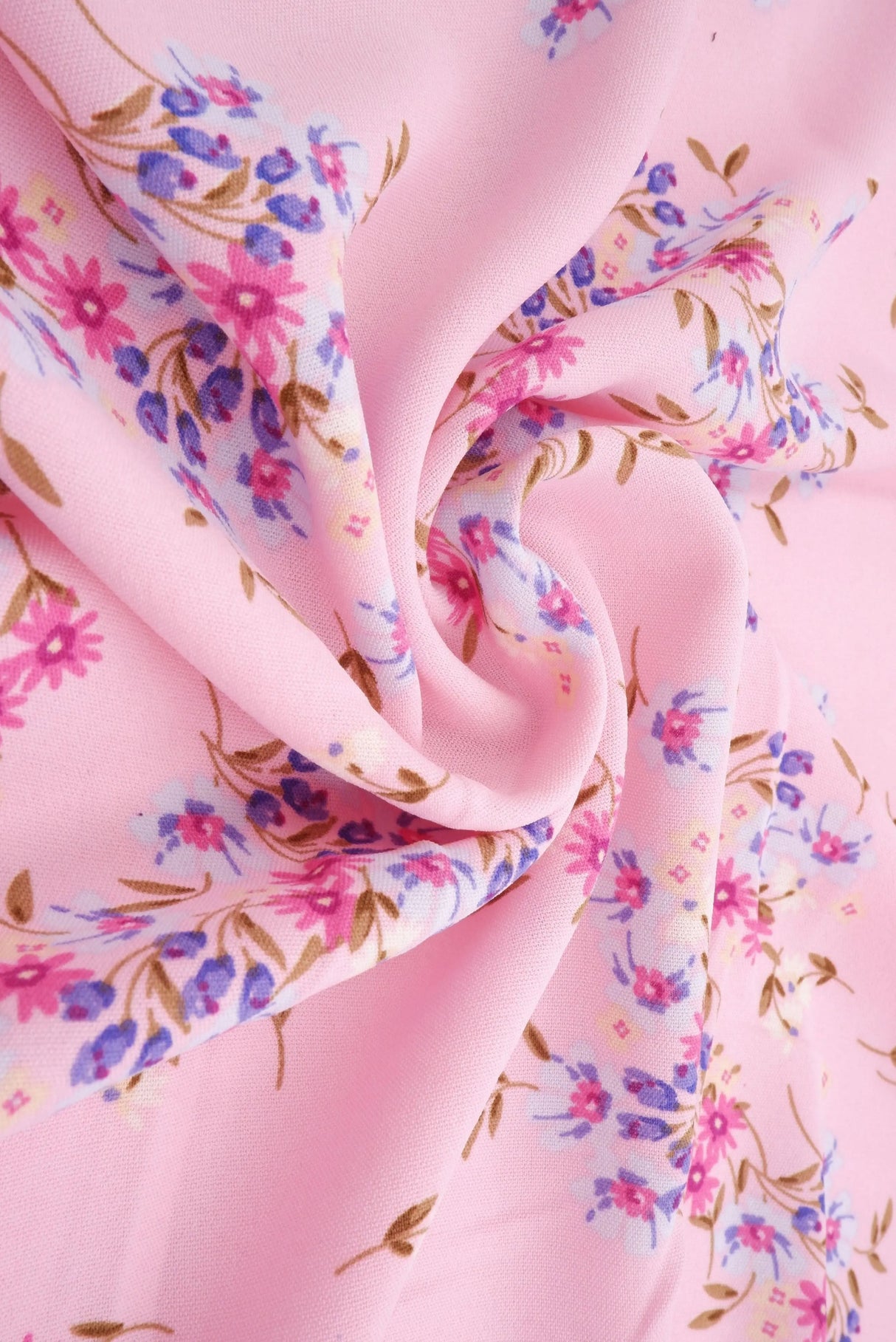 100% Polyester Cey Floral Fabric, Woven Durable 58/59" Wide