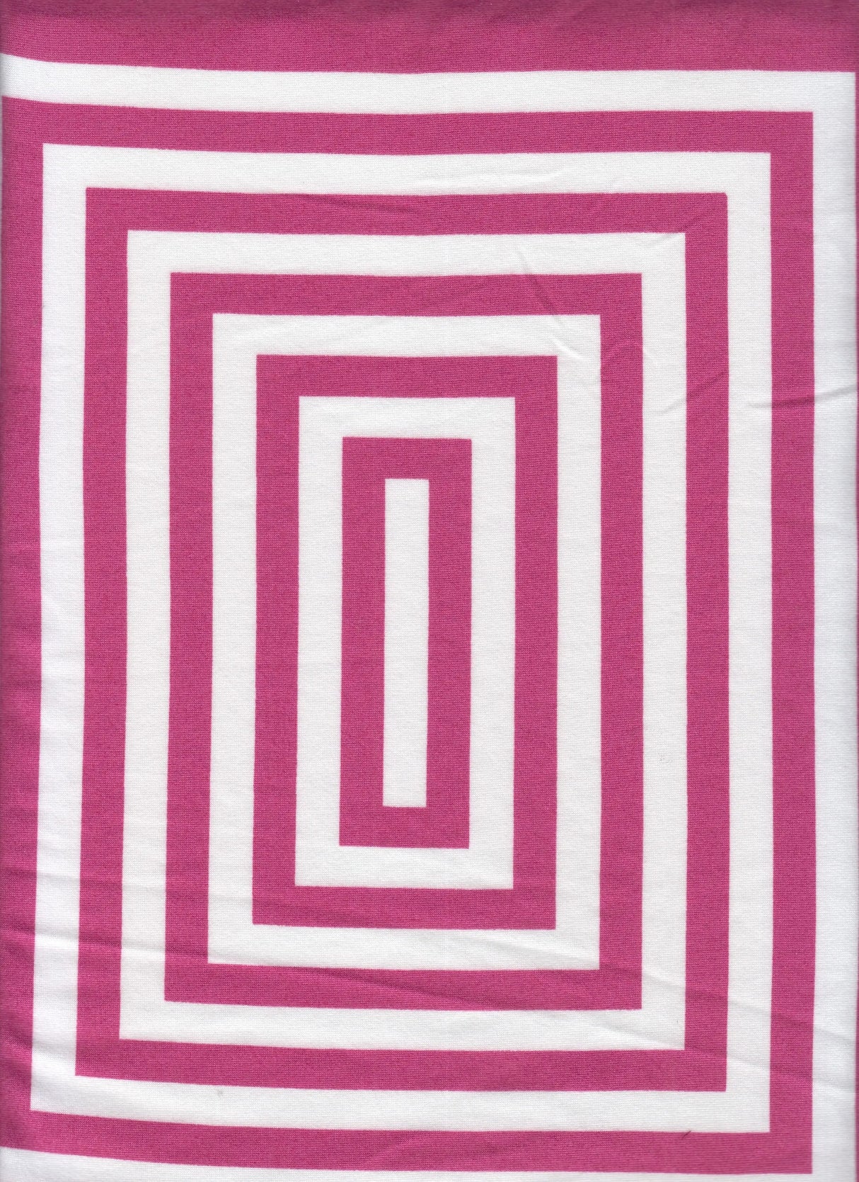 1 Yard Retro Geo Brushed DTY Knit Fabric 58/60 Inch Wide Cozy Stretch Material for Vintage-Inspired Sewing Projects