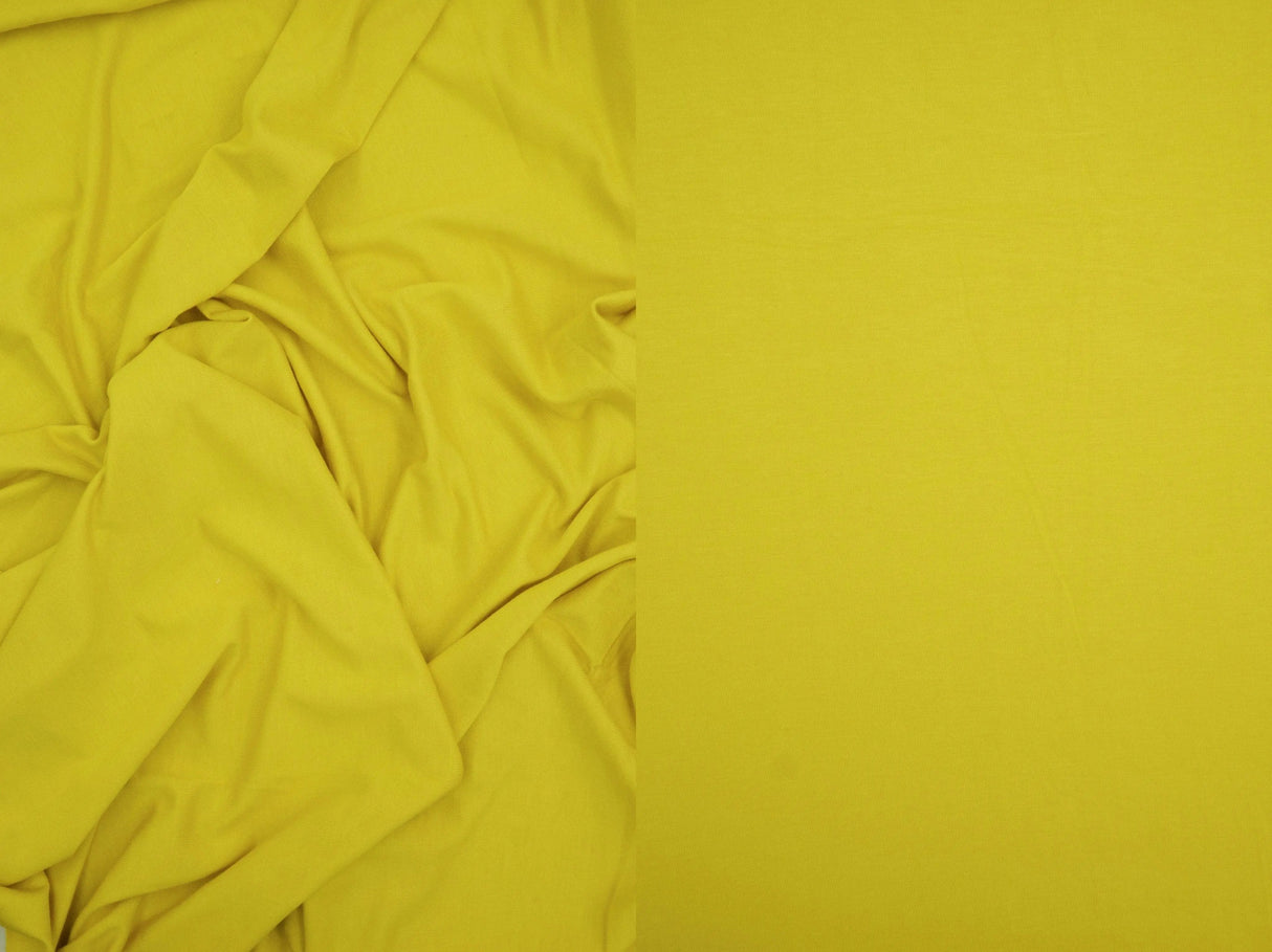 Rayon Span Jersey Solid Fabric 1 Yard Soft Stretch Lightweight 58/60" Wide