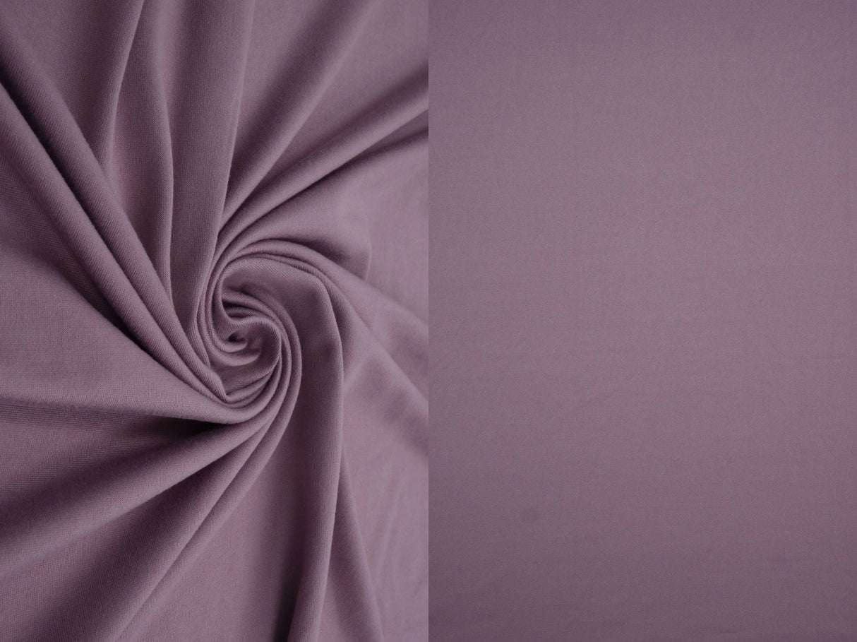 DTY Brushed Solid Knit Fabric, Soft Stretch Lightweight 58/60" Wide for Apparel and Crafts