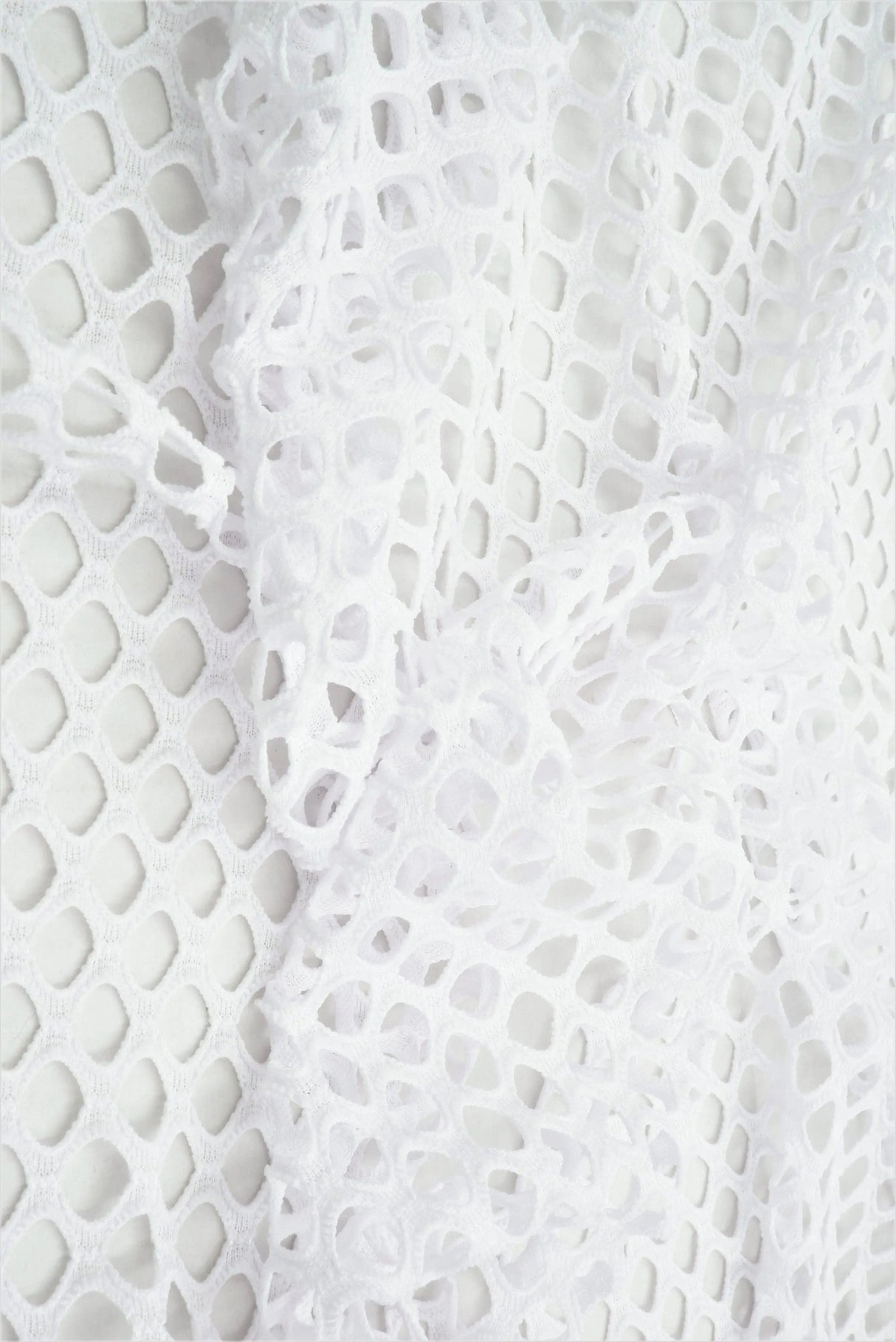 1 Yard Big Fishnet Mesh Fabric, 58/60'' Wide 100% Polyester