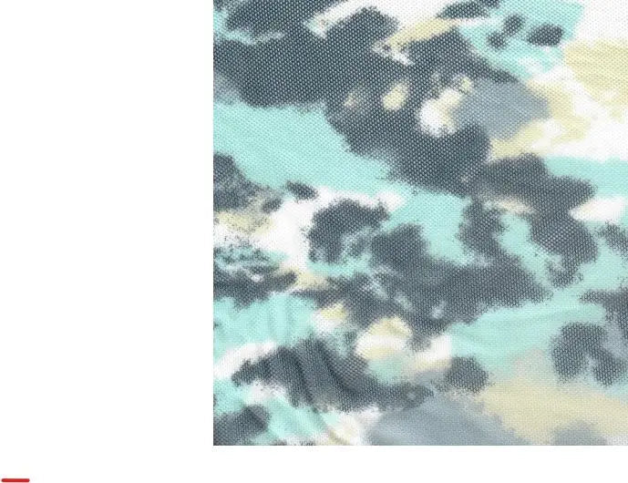 1 Yard Abstract Mesh Knit Fabric, 54'' Wide Polyester Spandex Blend