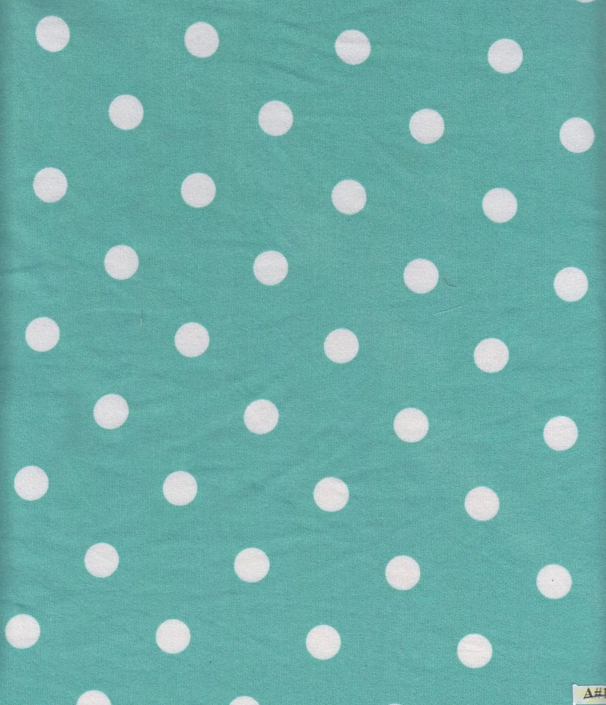 1 Yard Brushed DTY Polka Dot Knit Fabric, 58/60'' Wide Polyester Spandex Blend