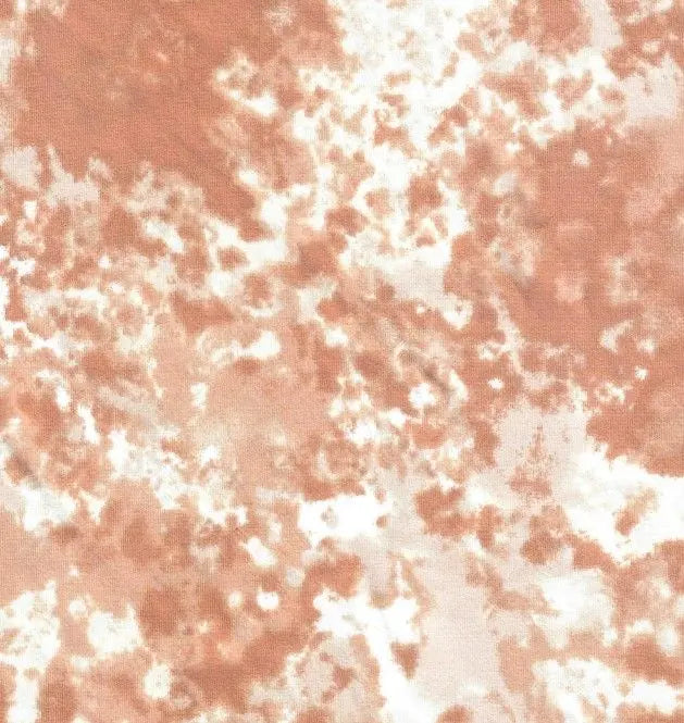 1 Yard DTY Abstract/Tie Dye Knit Fabric, 58/60? Wide Polyester Spandex Blend