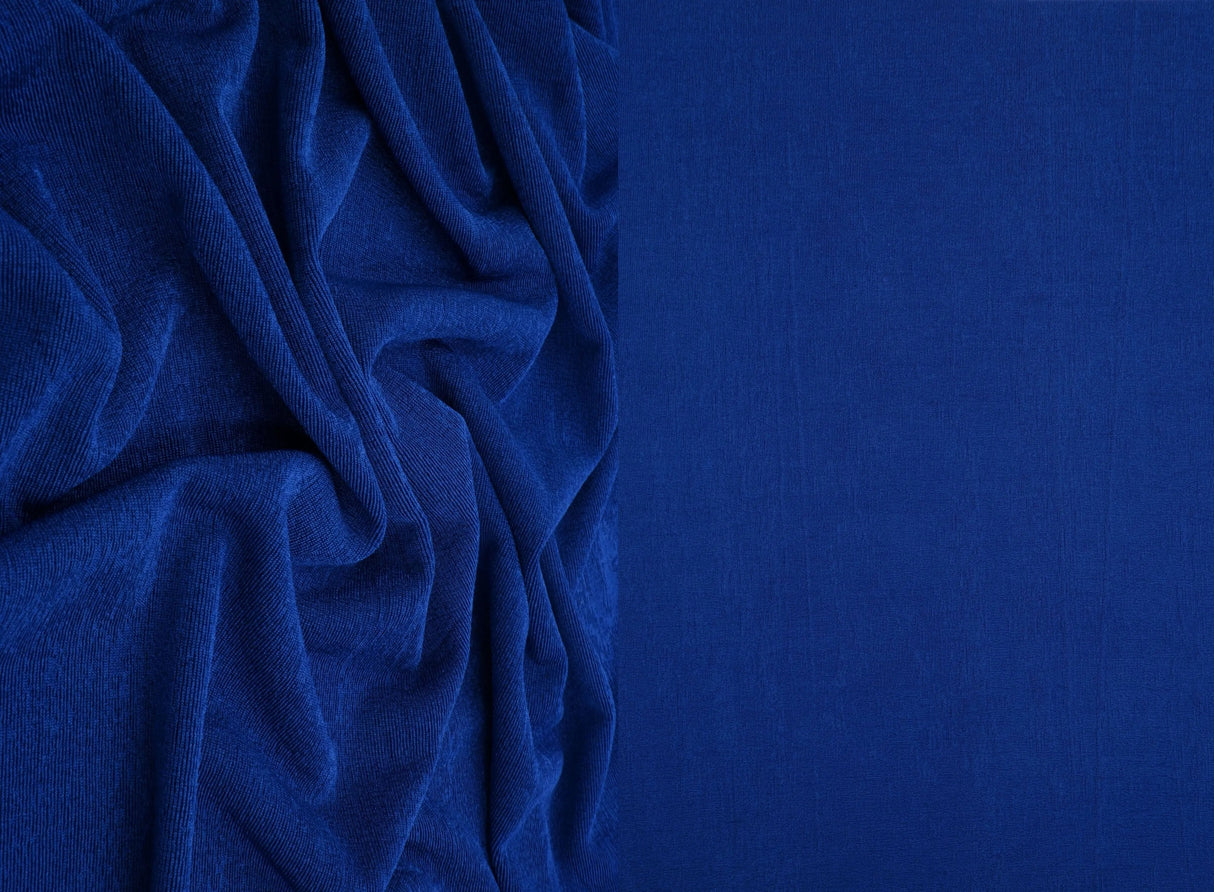 1 Yard Slinky Rib 1x1 Solid Knit Fabric 240 GSM, 52/54'' Wide Polyester Spandex Blend