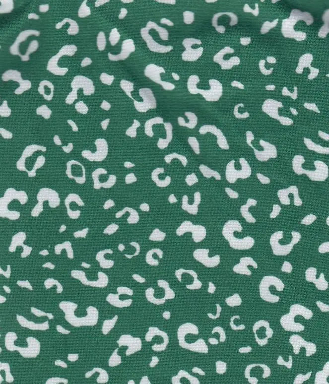 1 Yard Brushed DTY Animal Print Knit Fabric 170 GSM, Approx. 58/60'' Wide Polyester Spandex Blend
