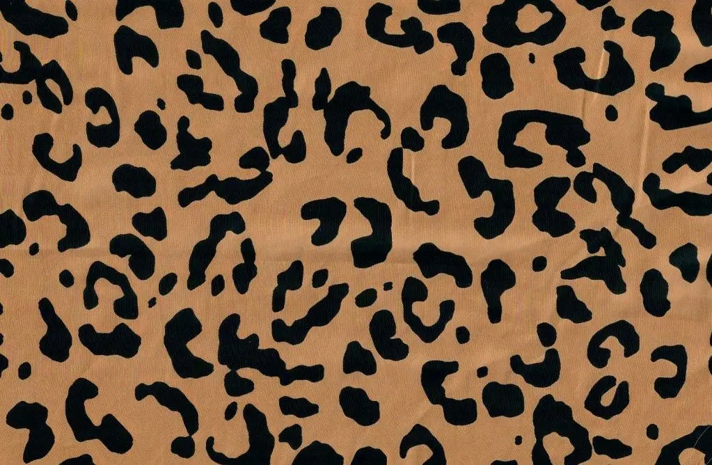 1 Yard Satin Animal Print Fabric, 58/60'' Wide 100% Polyester