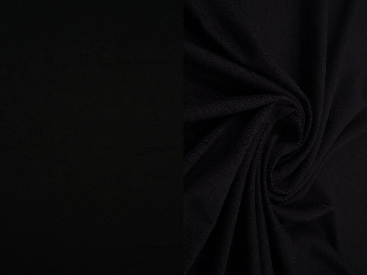 1 Yard Rayon Spandex Jersey Solid Knit Fabric 240 GSM Stretch Blend 58/60" Width