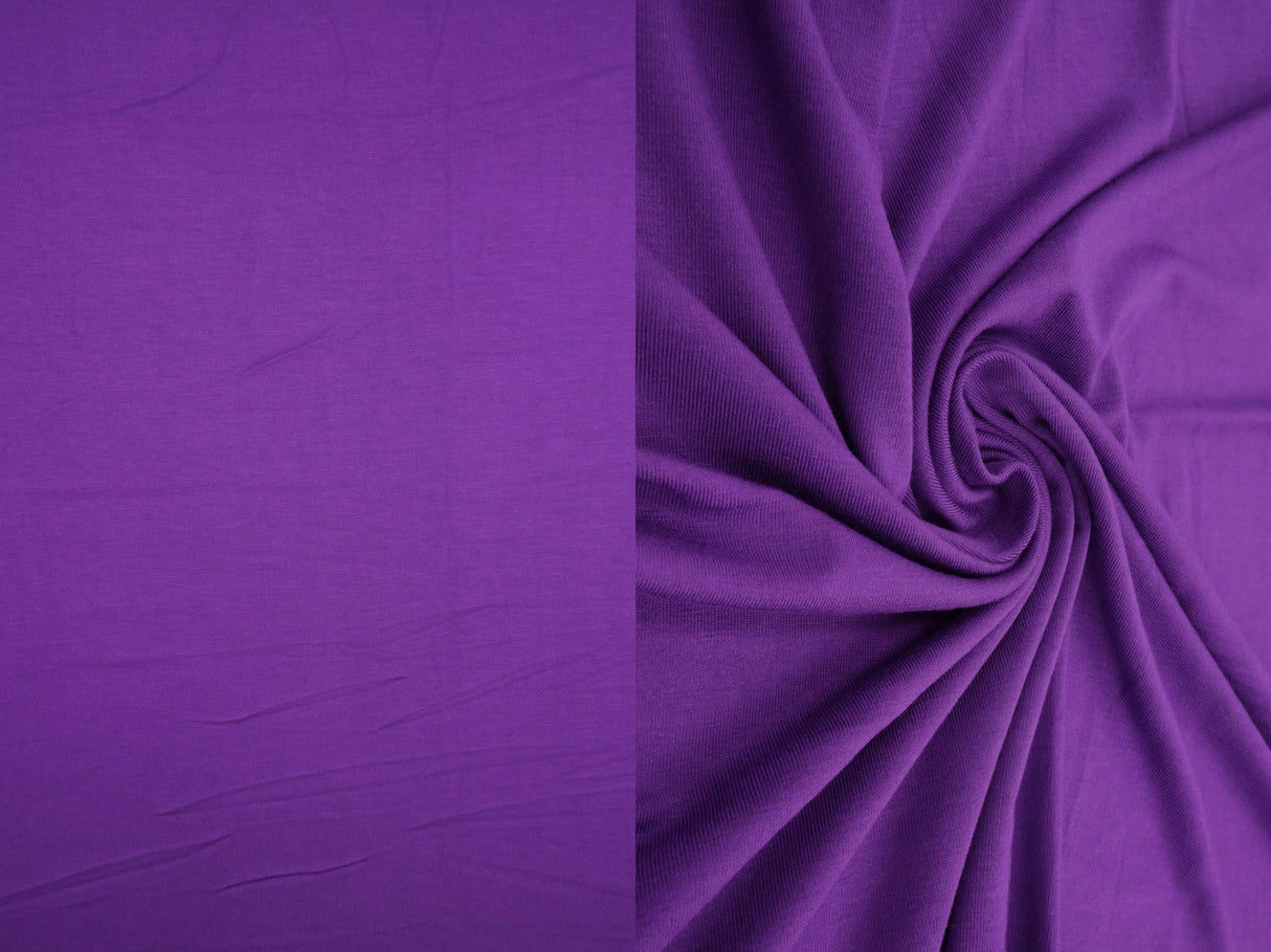 Rayon Span Jersey Solid Fabric 1 Yard Soft Stretch Lightweight 58/60" Wide