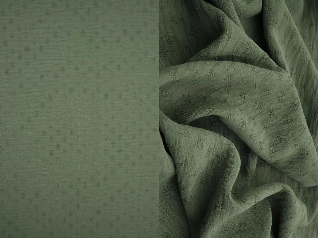 1 Yard CEY Airflow Woven Jacquard Fabric Lightweight 100% Polyester 59/60 Inches Wide