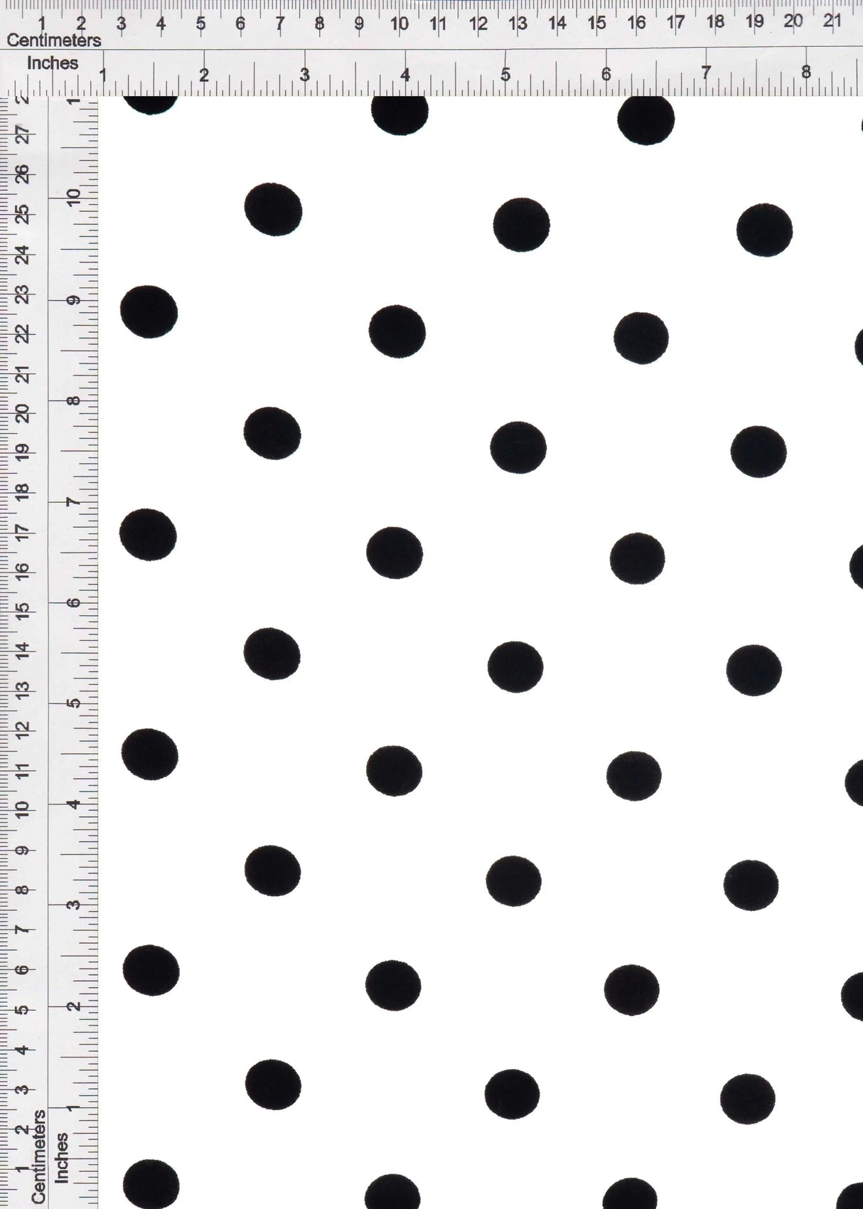 1 Yard Rayon Challis Polka Dot Print Fabric, 54'' Wide 100% Rayon