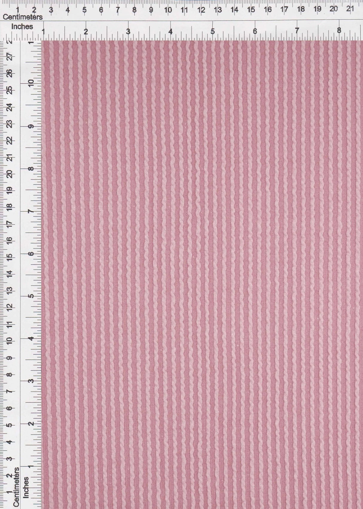 52" Knit Jacquard Rib Fabric 80% Polyester 15% Rayon 5% Spandex 230 GSM by Yard