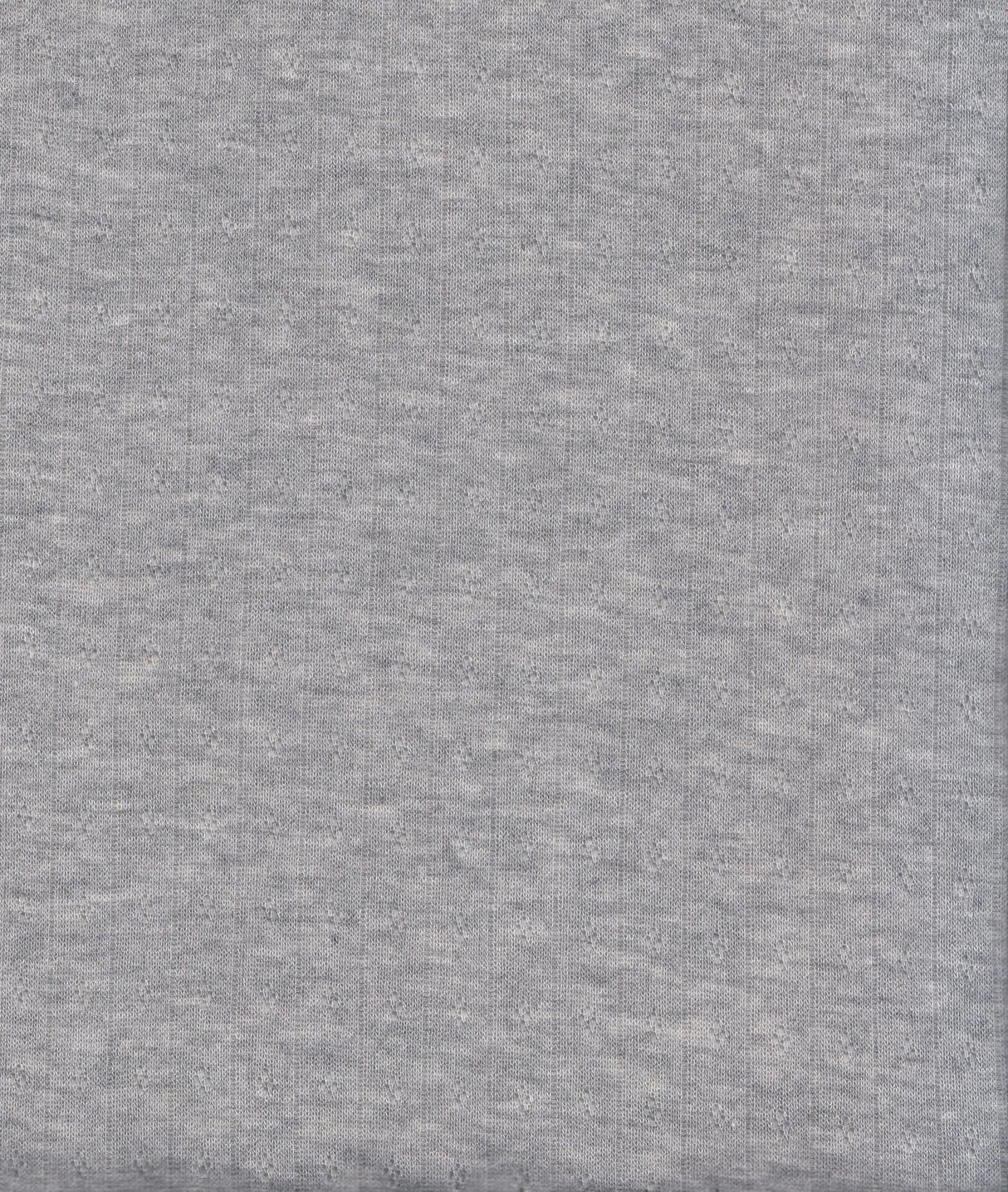 1 Yard Cotton Style Pointelle Rib Knit Jacquard Fabric Soft Rayon Poly Blend 68/70 Inch