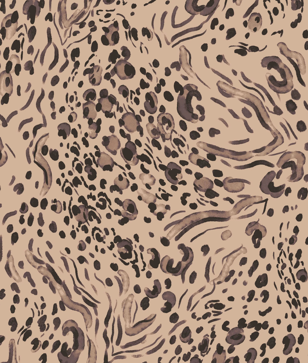 1 Yard Abstract Print DTY Brushed Stretch Fabric Soft Polyester Spandex 58/60 Inch Wide