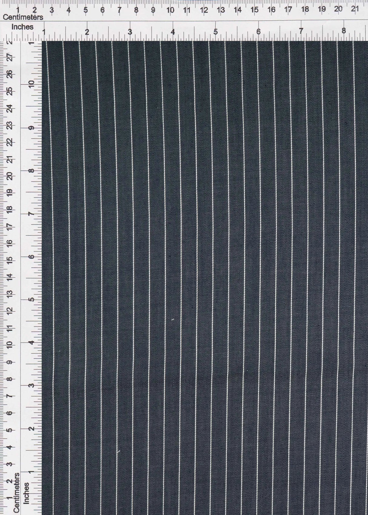 1 Yard Striped Rayon Twill Chambray Fabric, 57/58'' Wide 100% Rayon