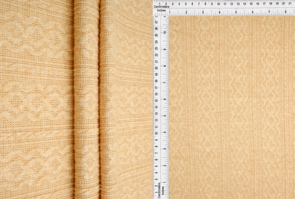 1 Yard Two-Tone Braid Jacquard Solid Fabric 200 GSM Rayon Nylon Poly Blend 58/59" Width