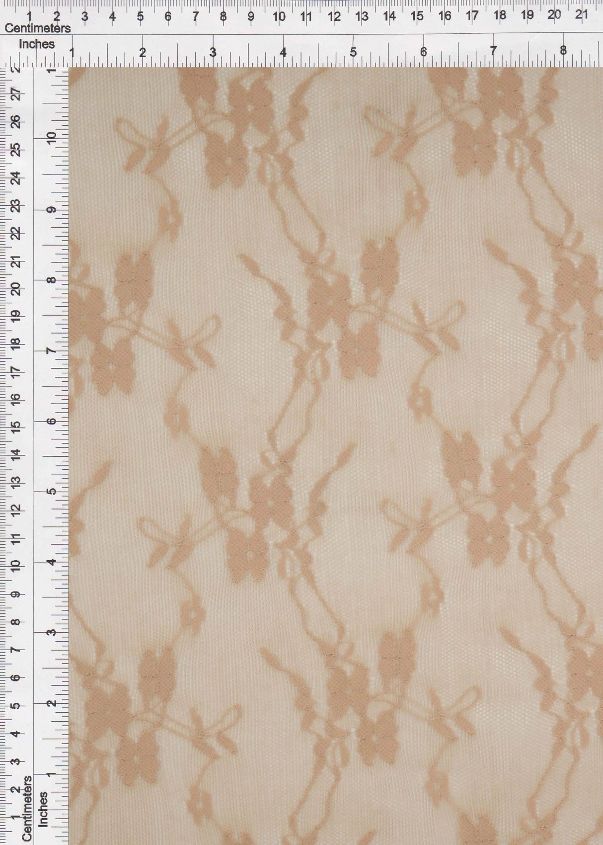 1 Yard Ditsy Floral Lace Fabric, 58/60'' Wide Nylon Spandex Blend