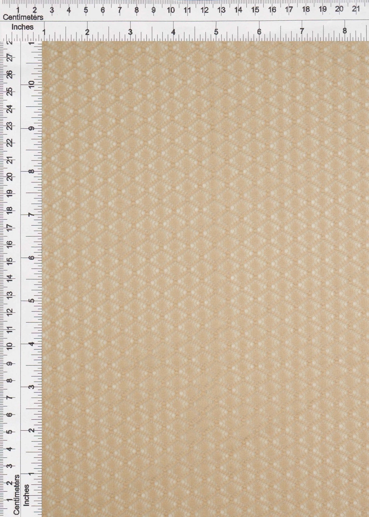 1 Yard Poly Warp Lace Fleece Fabric 90 GSM Lightweight Soft Textured Knit 57" Width