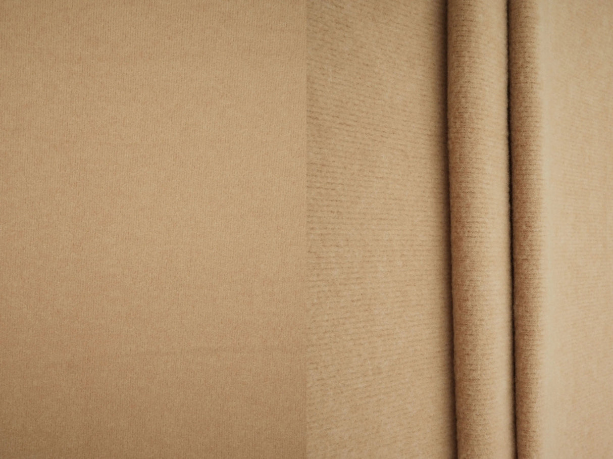 1 Yard Polyester Rayon Spandex 240 GSM Fleece Rib Solid Fabric Soft 66" Width