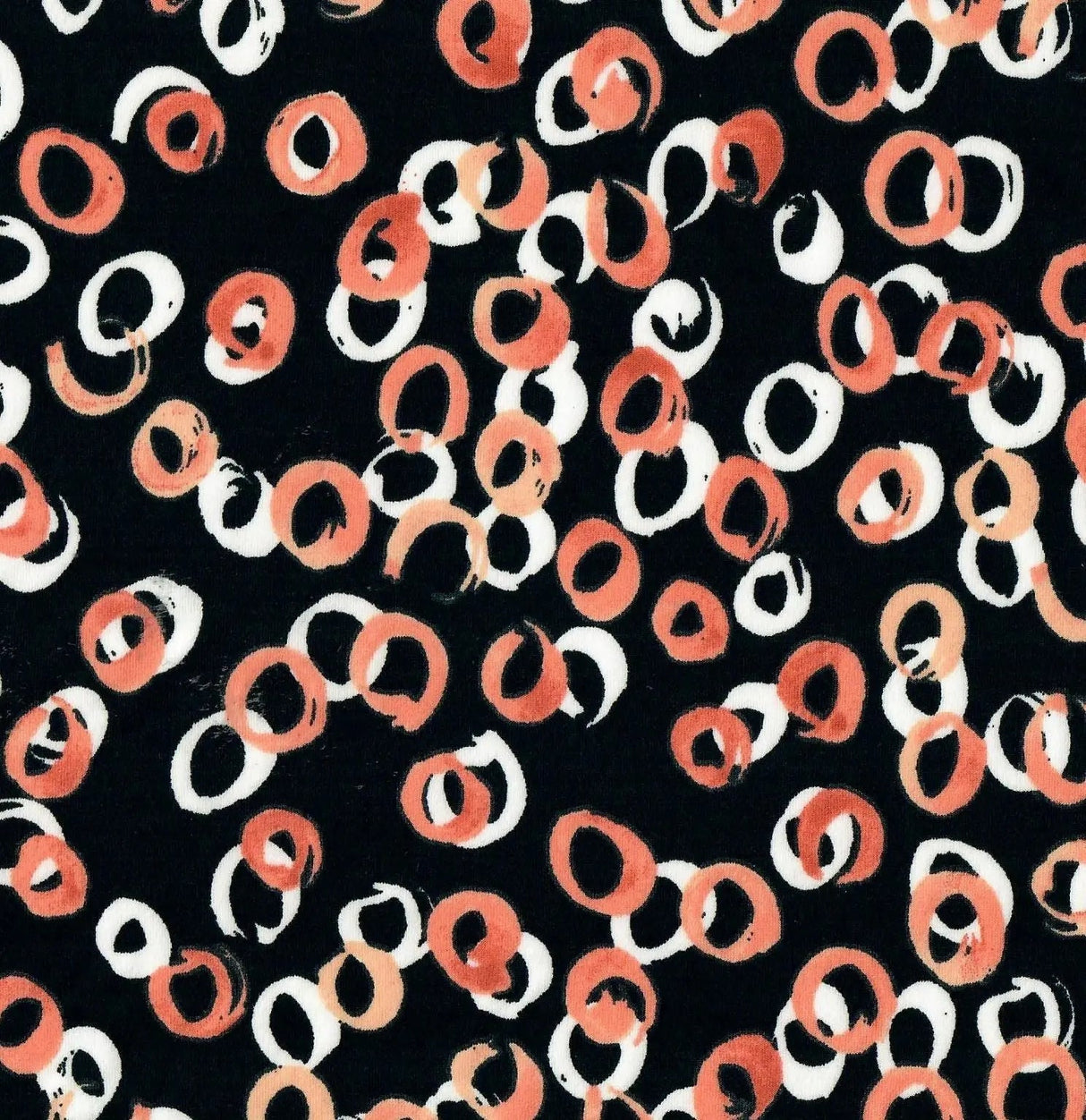 1 Yard Geometric DTY Print Knit Fabric Soft Stretch Material 58/60 Inches Wide