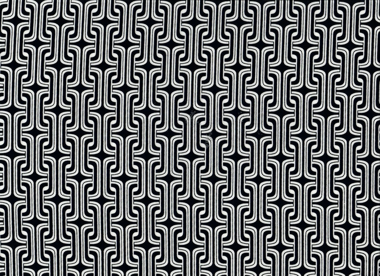 1 Yard Soft DTY Geometric Print Knit Fabric Stretch Lightweight 58/60 Inches Wide