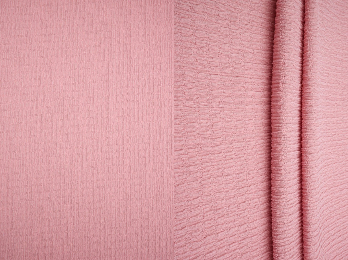 1 Yard Solid Crinkle Jersey Knit Fabric Soft Stretch 58 Inches Wide