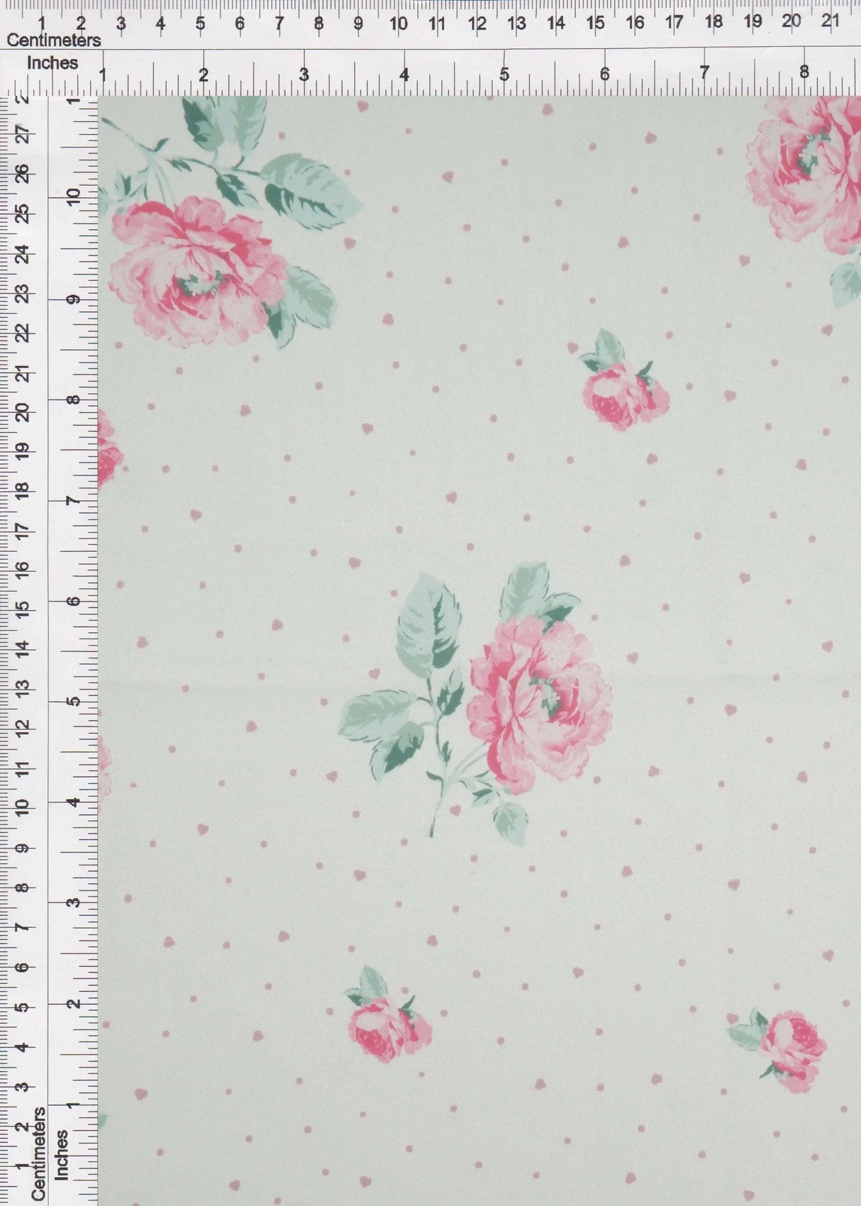 1 Yard CEY Floral Geo Digital Print Fabric, 58/59'' Wide 100% Polyester
