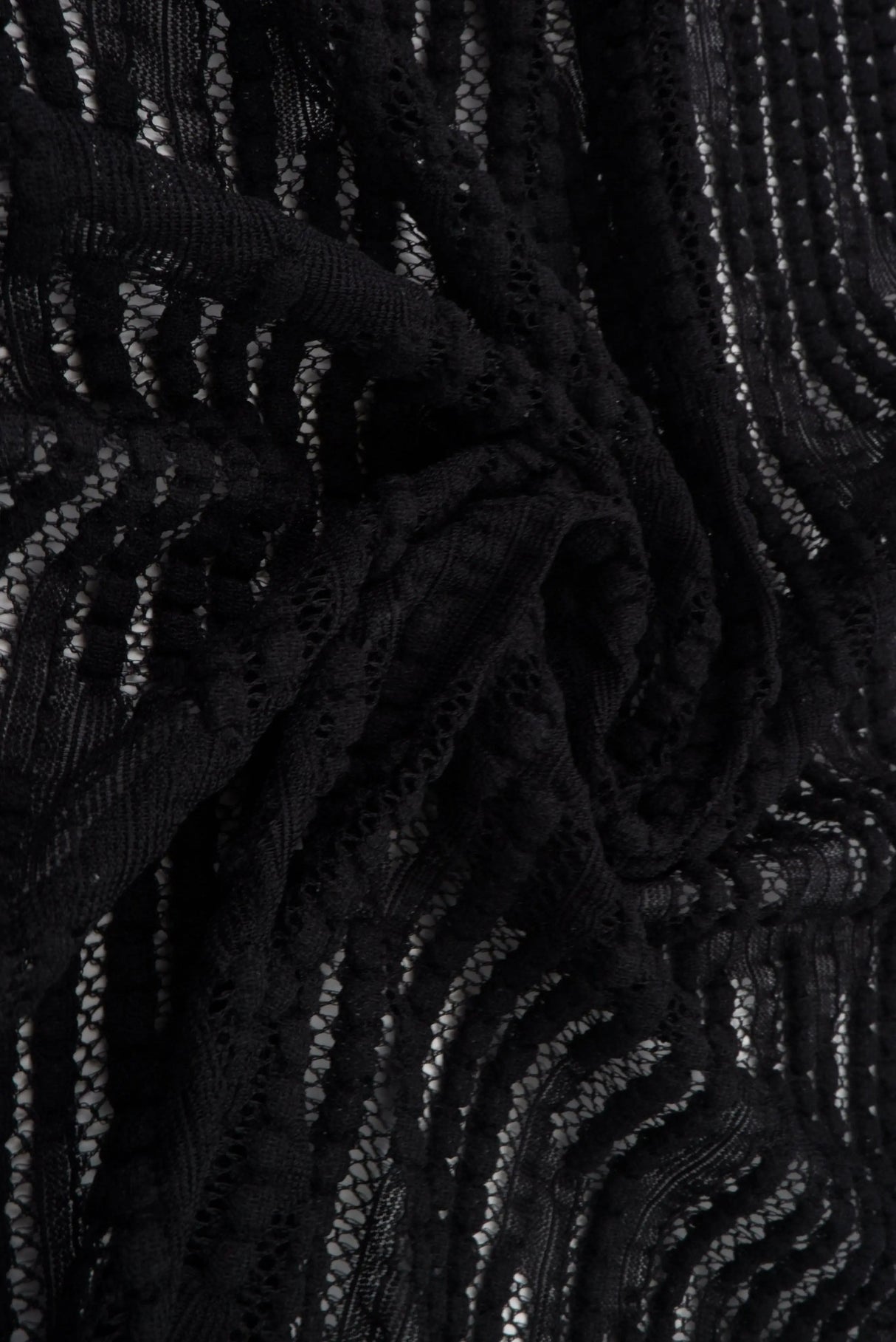 Bubble Lace Fabric 1 Yard Soft Durable Stretch 50" Wide for Apparel and Crafts