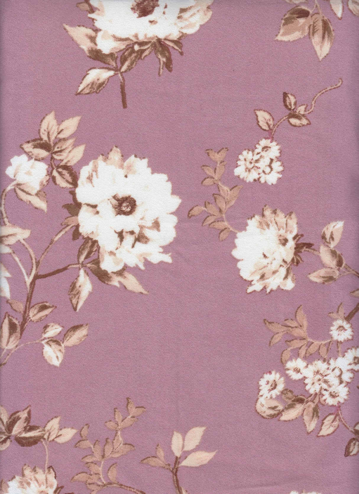 1 Yard Floral CEY Airflow Print Fabric, 58/59'' Wide 100% Polyester