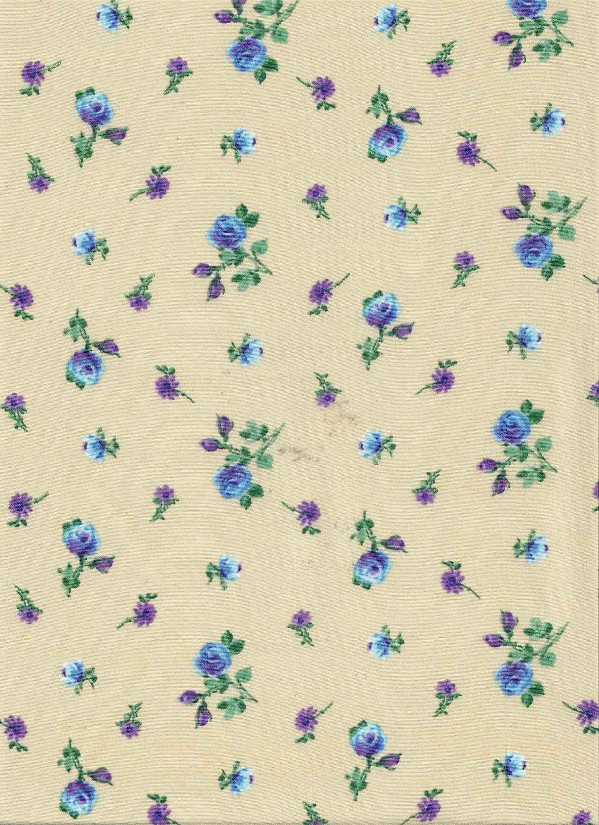 1 Yard Ditsy Floral Flower CEY Print Woven Fabric Lightweight 58/59 Inches Wide