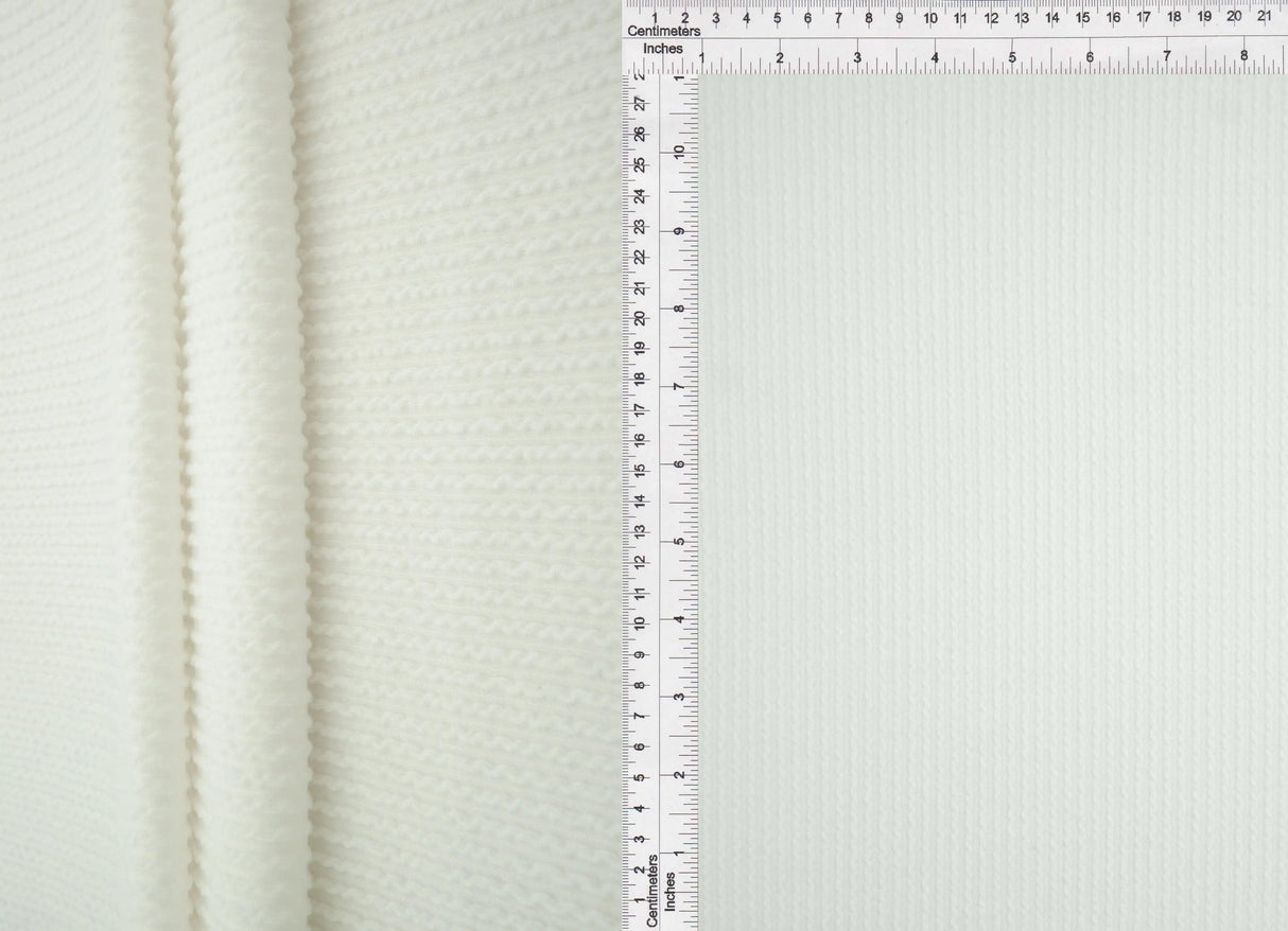 1 Yard Double Knit Cozy Fabric 240 GSM, 56/57? Wide Poly Rayon Spandex Blend