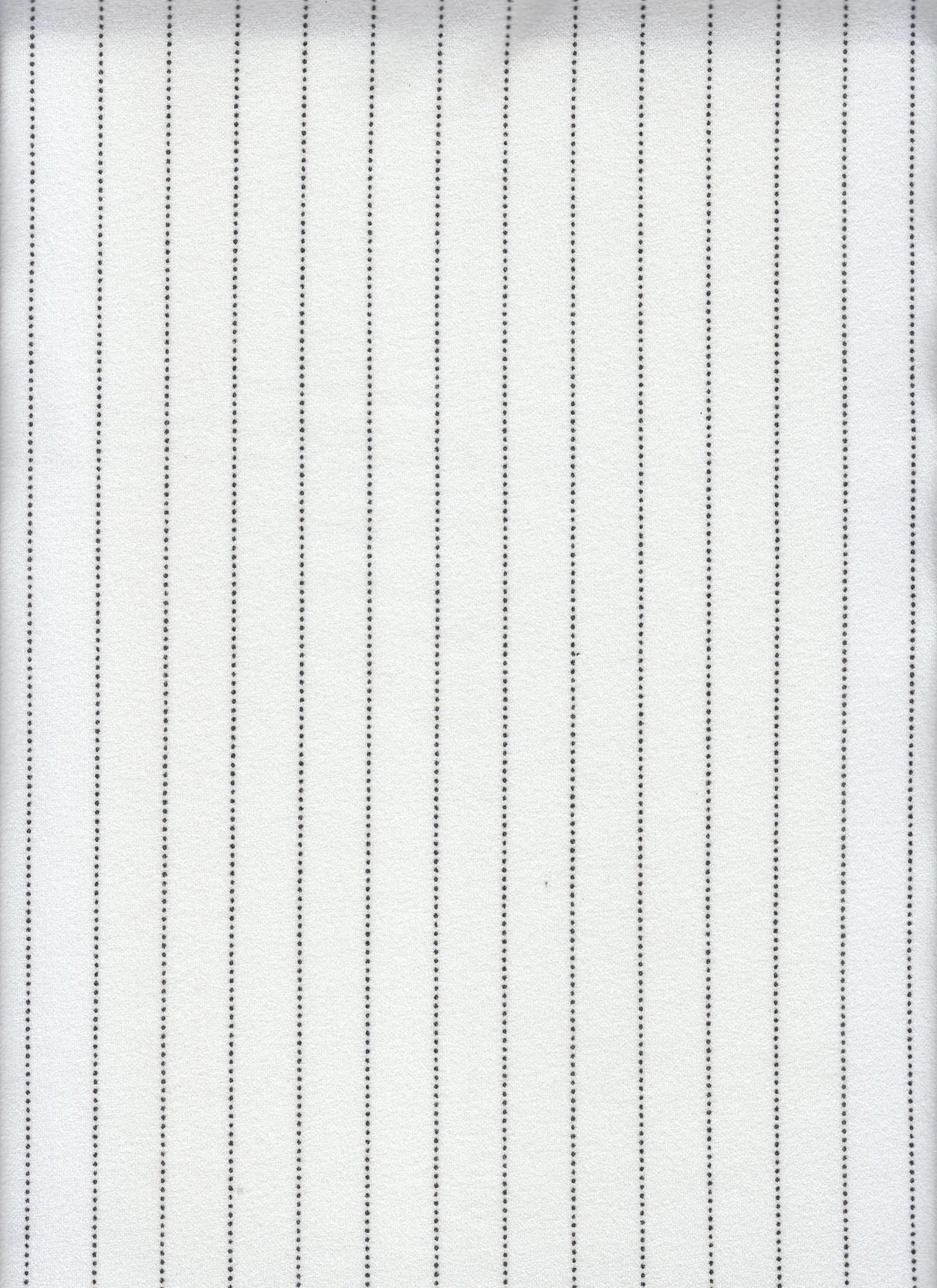 1 Yard Techno Crepe Pinstripe Print Fabric 58/60 Inches Wide