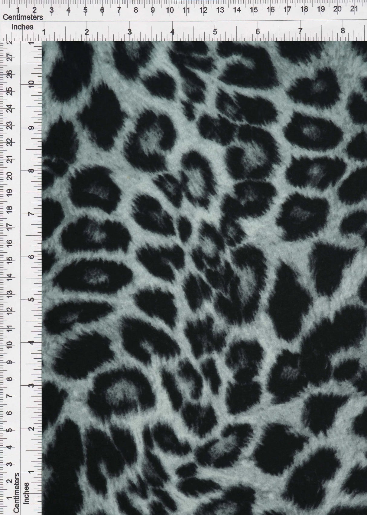 1 Yard DTY Brushed Animal Print Knit Fabric, 58/60'' Wide Polyester Spandex Blend