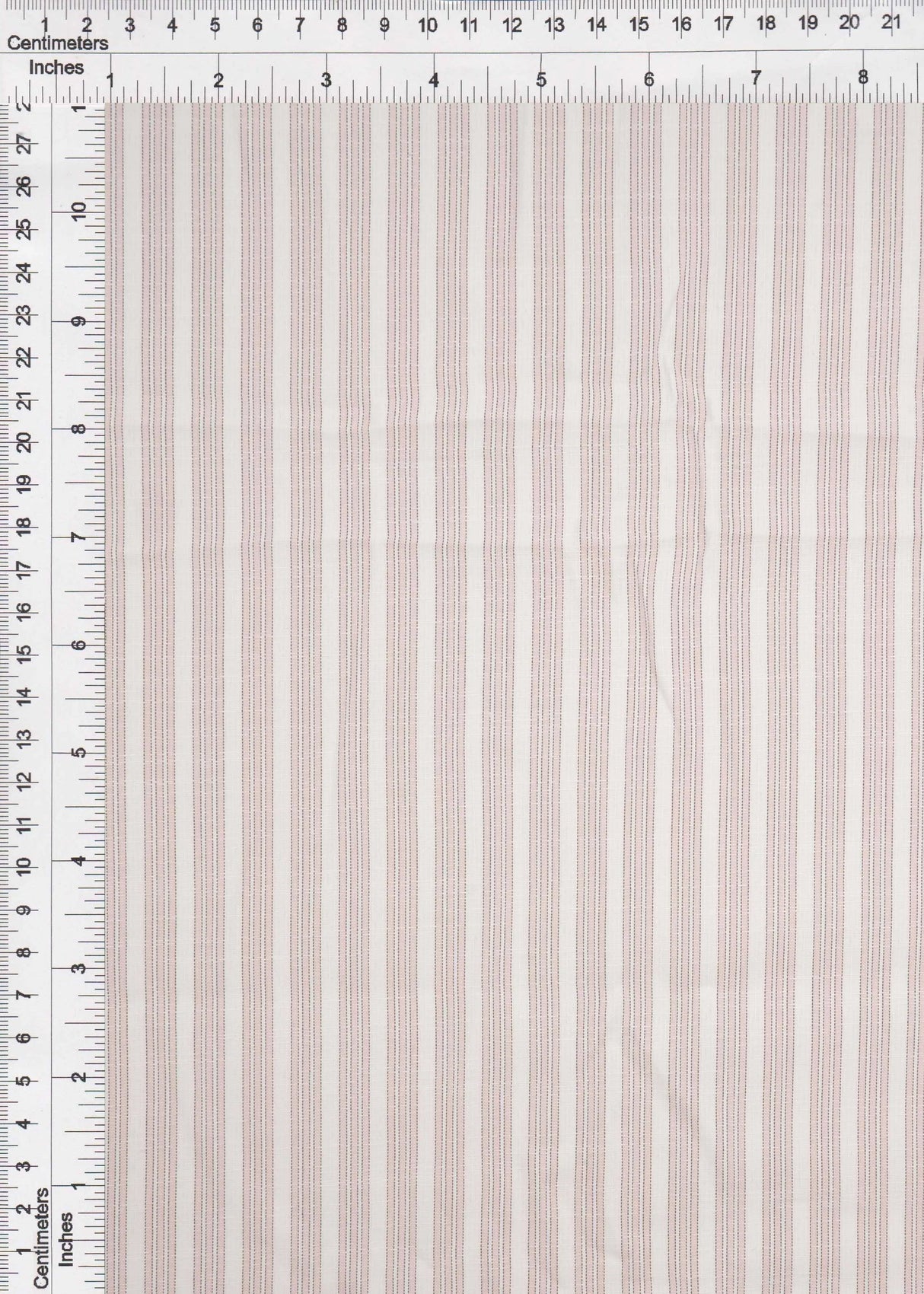 Triple Stripe Poplin Woven Fabric Poly Rayon Blend, 57/58" Wide