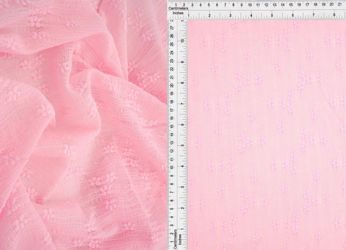 Ditsy Bubble Lace Fabric 92% Nylon 8% Spandex Stretch Lace Material 51/52 Inches Wide