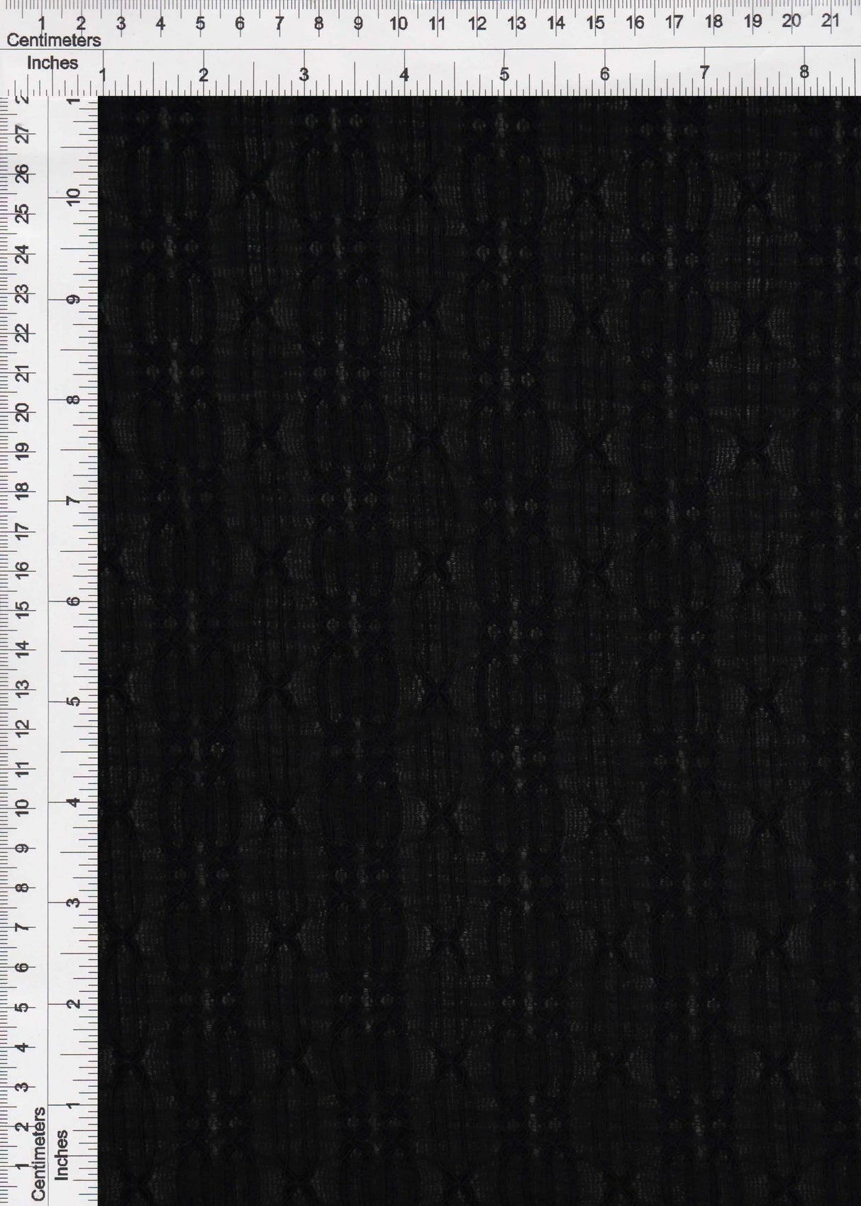 Stripe Lace Fabric 1 Yard Stretch Lightweight Sheer Material 52" Wide for Sewing and Apparel