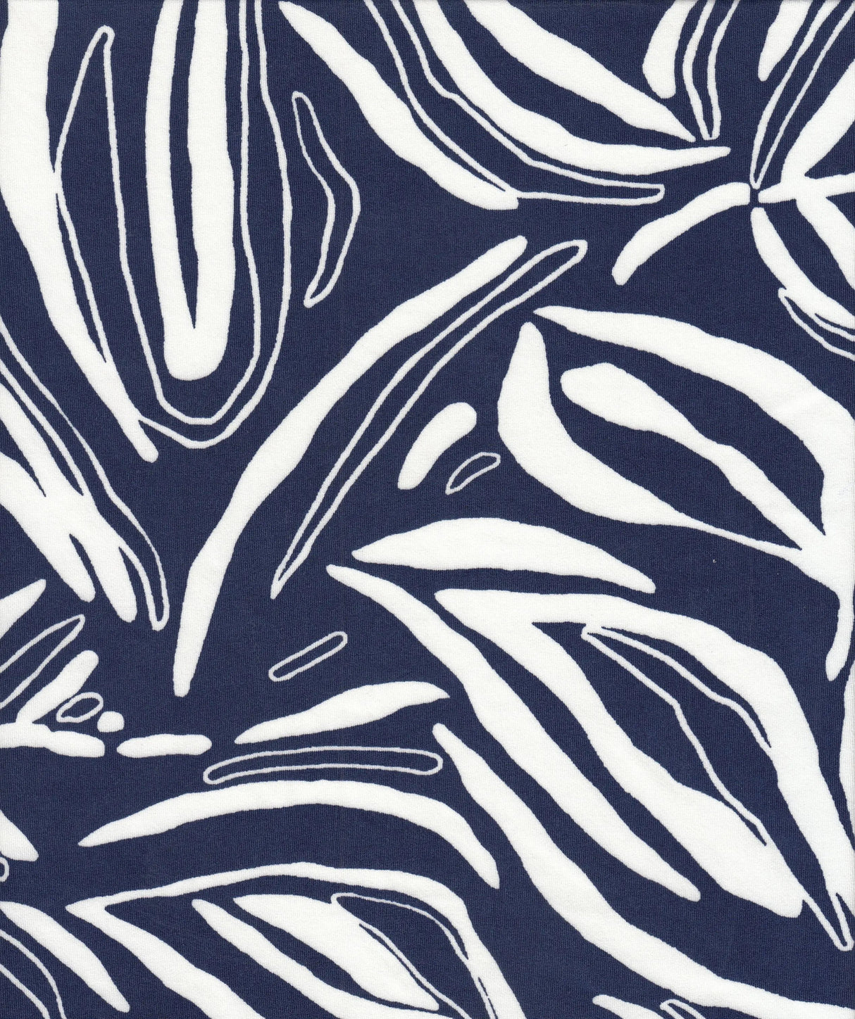 1 Yard DTY Leaf Print Fabric 180 GSM Polyester Spandex Blend 58/60" Width