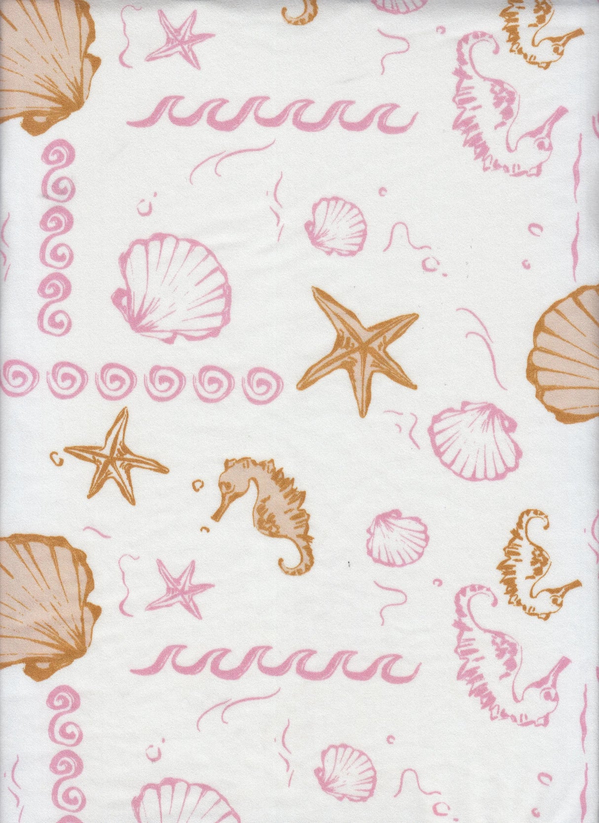 58/60" Width Under the Sea DTY Print Fabric 96 Percent Polyester 4 Percent Spandex Soft Lightweight Stretch Knit