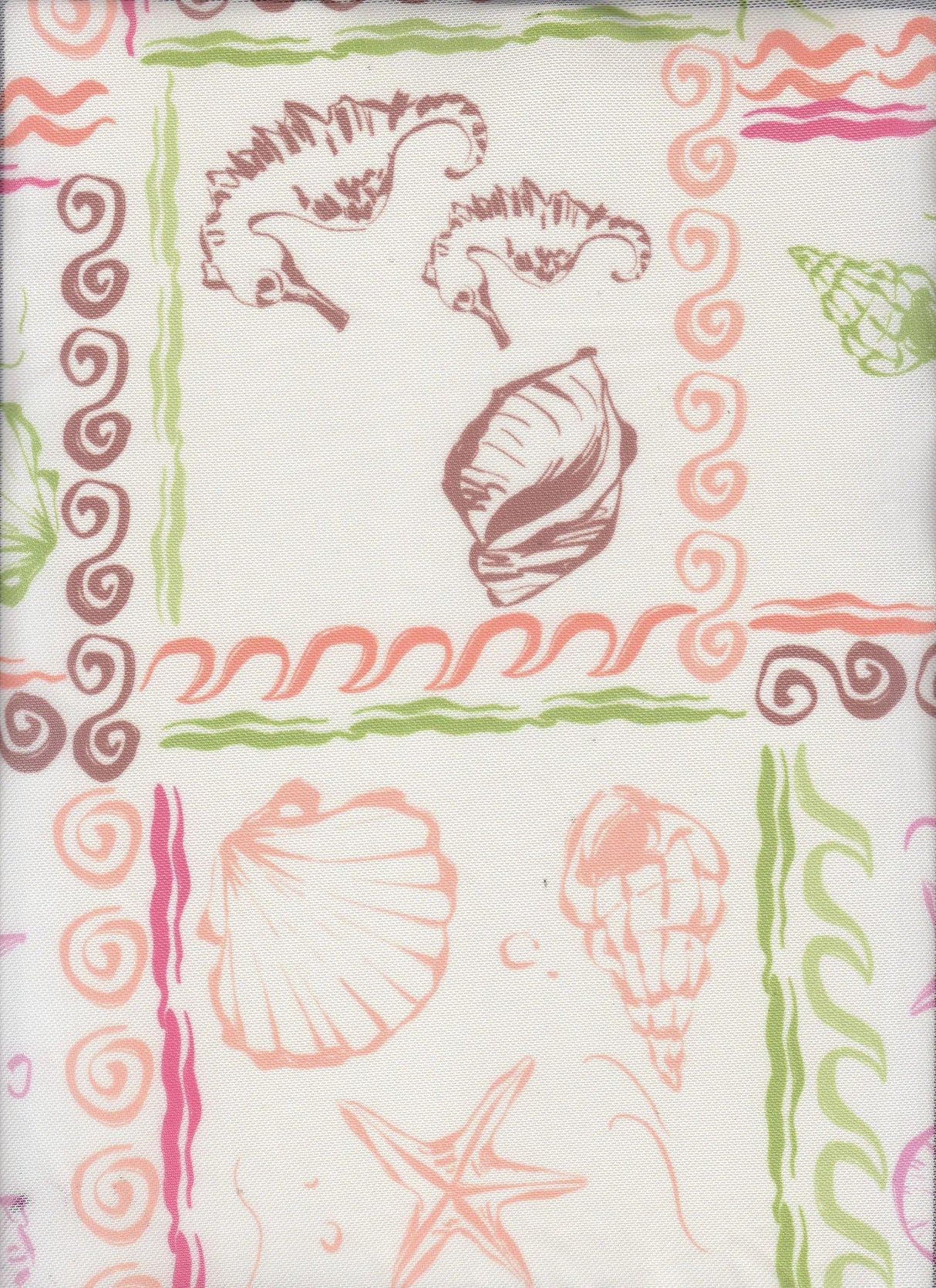 Under the Sea Digital Mesh Fabric Lightweight Stretch Sheer, 56/58” Wide Polyester Spandex