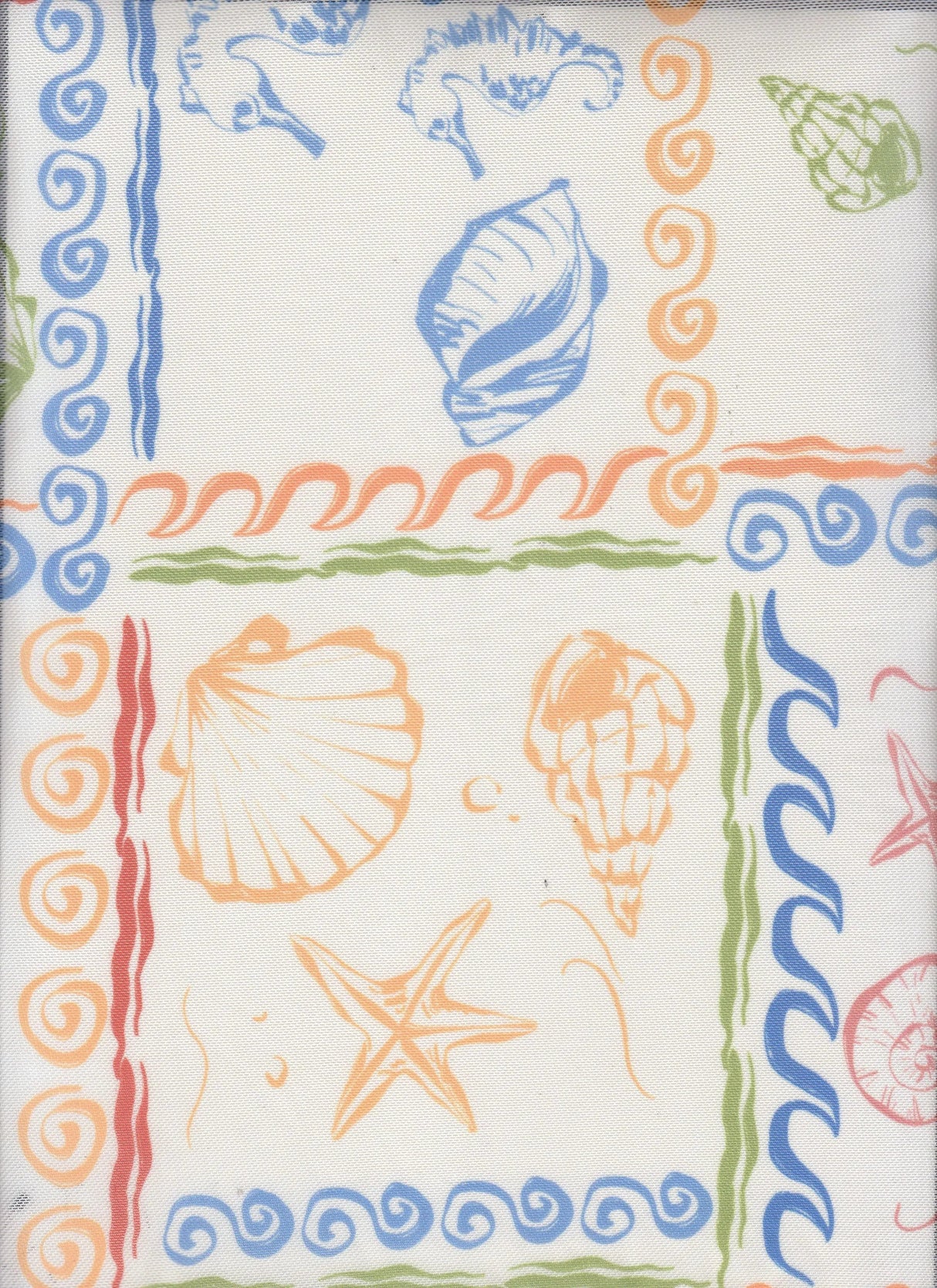 Under the Sea Digital Mesh Fabric Lightweight Stretch Sheer, 56/58” Wide Polyester Spandex