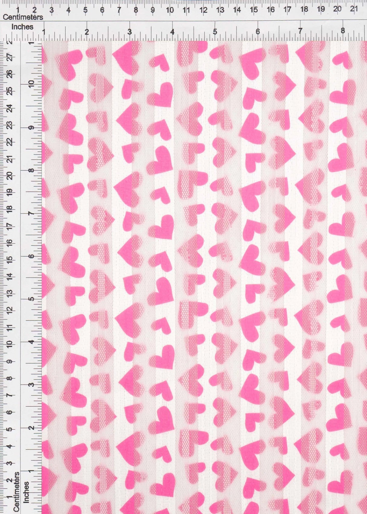 1 Yard Fuchsia Mesh Sequins Embroidery Fabric, Polyester Spandex Blend