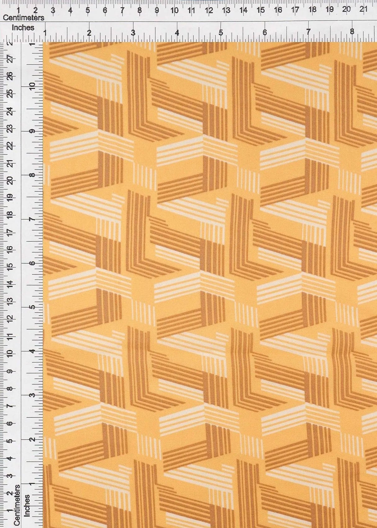 1 Yard Wool Dobby Geo Print Fabric, 57/58'' Wide 100% Polyester