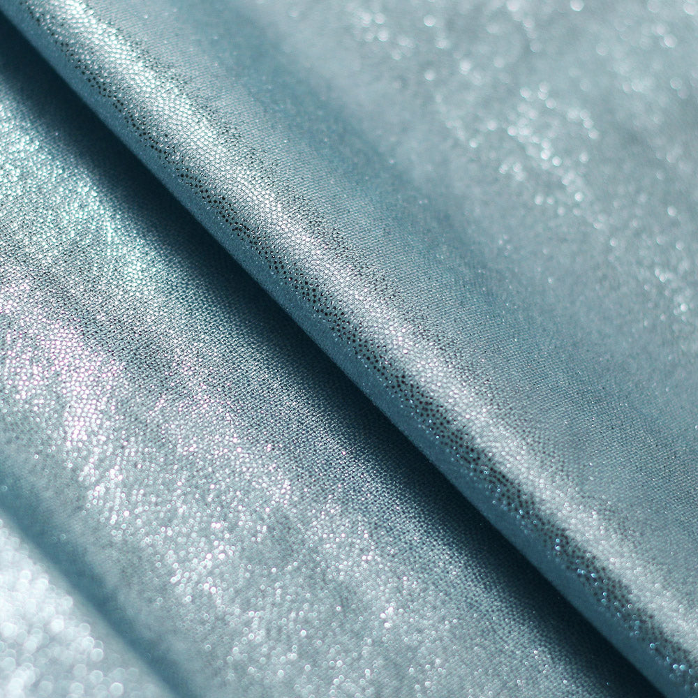 Matrix Foil Nylon Spandex Fabric - Assorted Colors Hologram Solid, 57/58" Width (1 Yard)