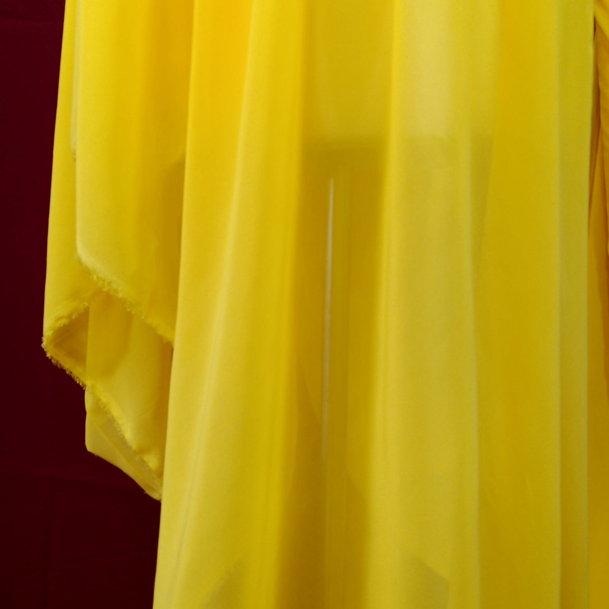 1 Yard Rose Powder Chiffon Fabric Lightweight Sheer Soft Material for Dresses Scarves and Décor 60 Inch Width