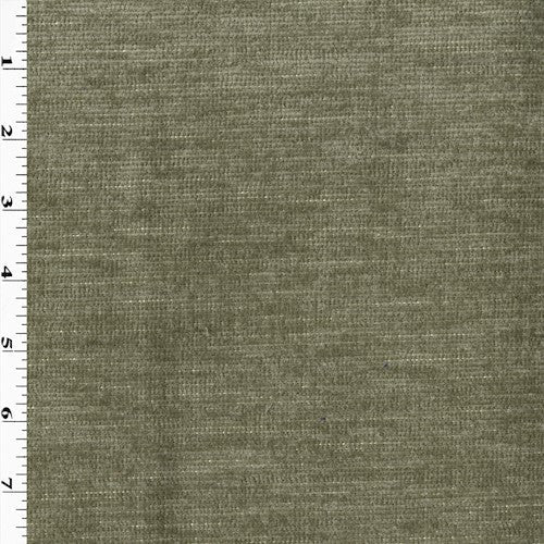 1 Yard Dusty Taupe Brown Textured Chenille Home Decorating Fabric Upholstery 55 Inches Width