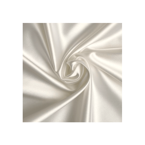 1 Yard Off White Stretch Satin Fabric Special Occasion Costumes 48 Inches Width