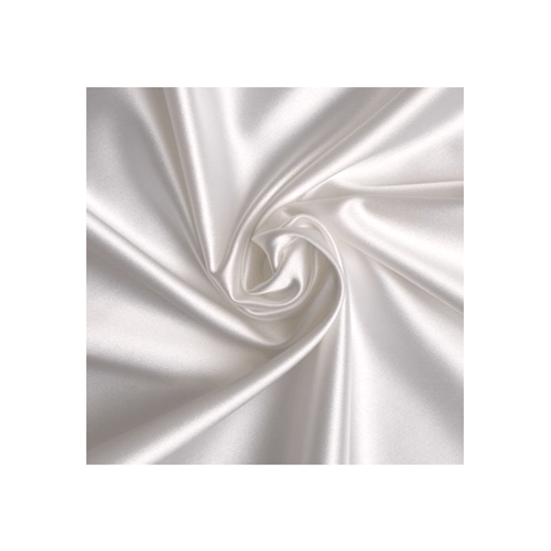 1 Yard White Stretch Satin Fabric Special Occasion Costumes 48 Inches Width