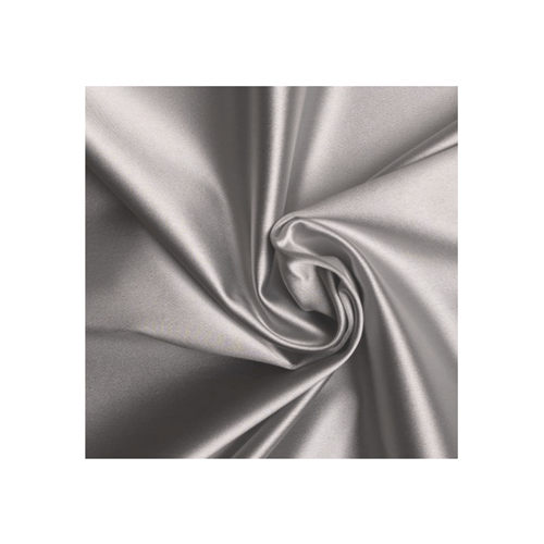 1 Yard Silver Stretch Satin Fabric Special Occasion Costumes 48 Inches Width