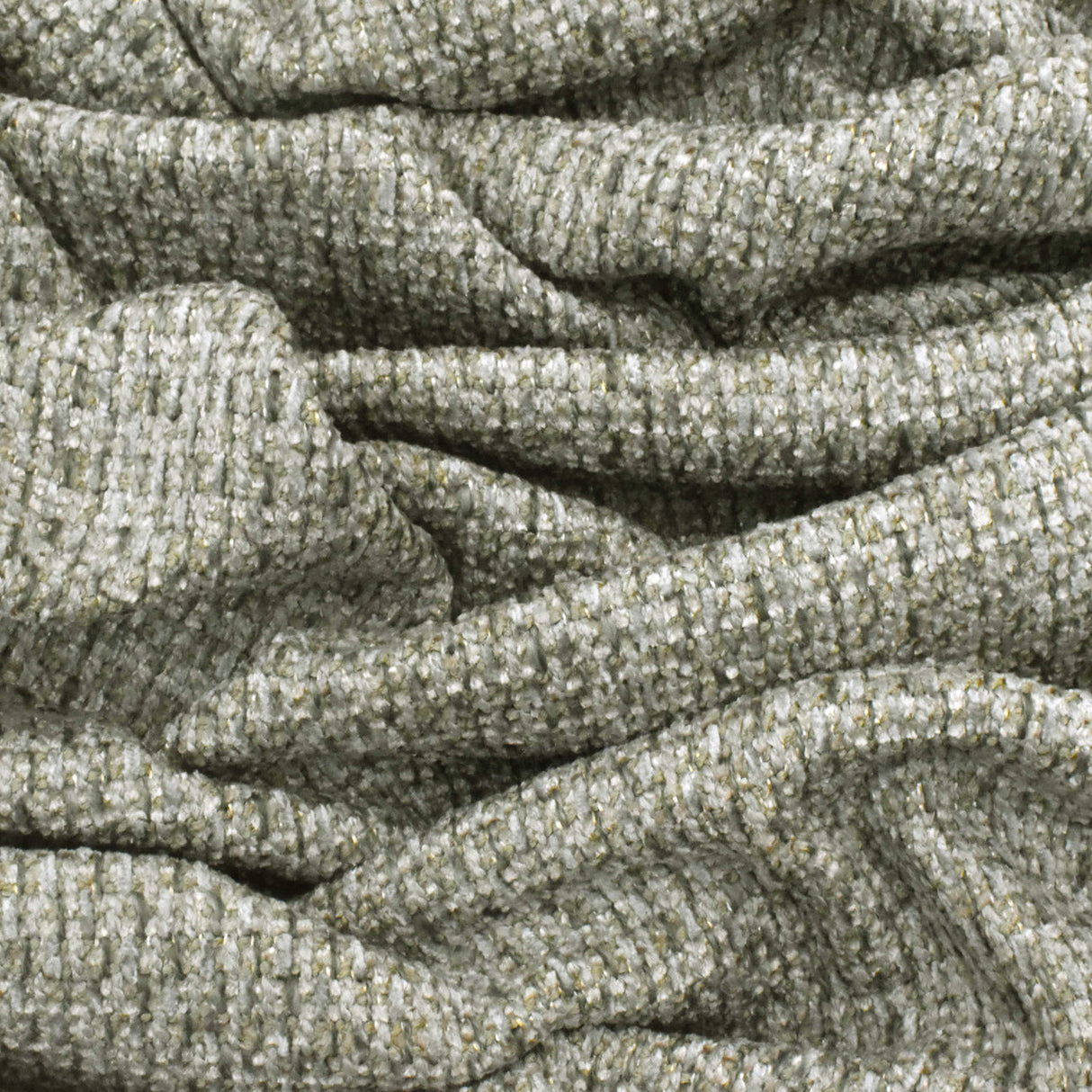 1 Yard Dusty Taupe Beige Texture Chenille Dobby Woven Decorating Fabric Upholstery 58 Inches Width